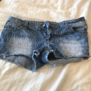 Jean shorts